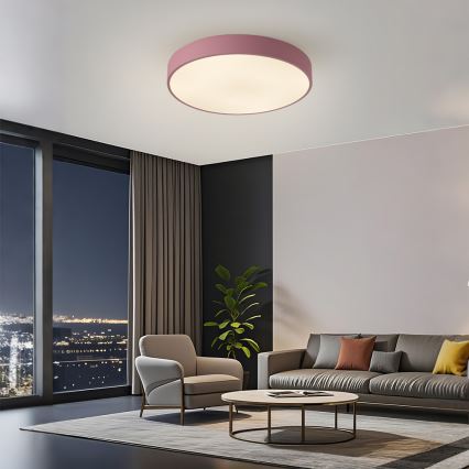 Brilagi - LED-laelamp POOL LED/60W/230V 3000/4000/6000K läbimõõt 50 cm roosa