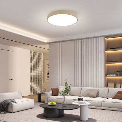 Brilagi - LED laevalgusti POOL LED/60W/230V 3000/4000/6000K läbimõõt 60 cm beež