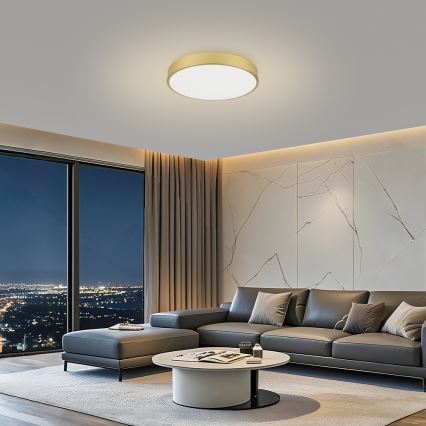 Brilagi - LED laelamp POOL LED/60W/230V 3000/4000/6000K, läbimõõt 60 cm, kuldne