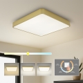 BRILAGI - LED laelamp POOL SQUARE LED/36W/230V 3000/4000/6000K 40x40 cm kuldne