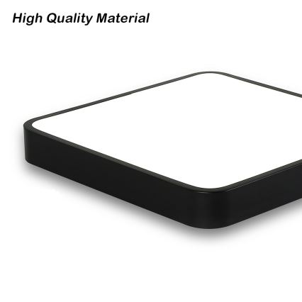 Brilagi - LED laevalgusti POOL SQUARE LED/36W/230V 3000/4500/6000K 40x40 cm must