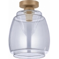 BRILAGI - LED laelamp RETRO GLASS 1xE27/60W/230V läbimõõt 26 cm beež/suitsuhall