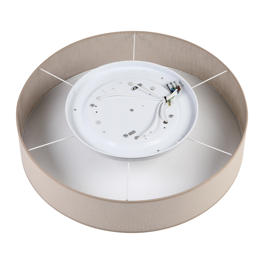 Brilagi - LED laelamp SIRIJA 4xE27/15W/230V läbimõõt 60 cm beež
