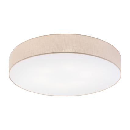 Brilagi - LED laelamp SIRIJA 6xE27/15W/230V, läbimõõt 80 cm, beež