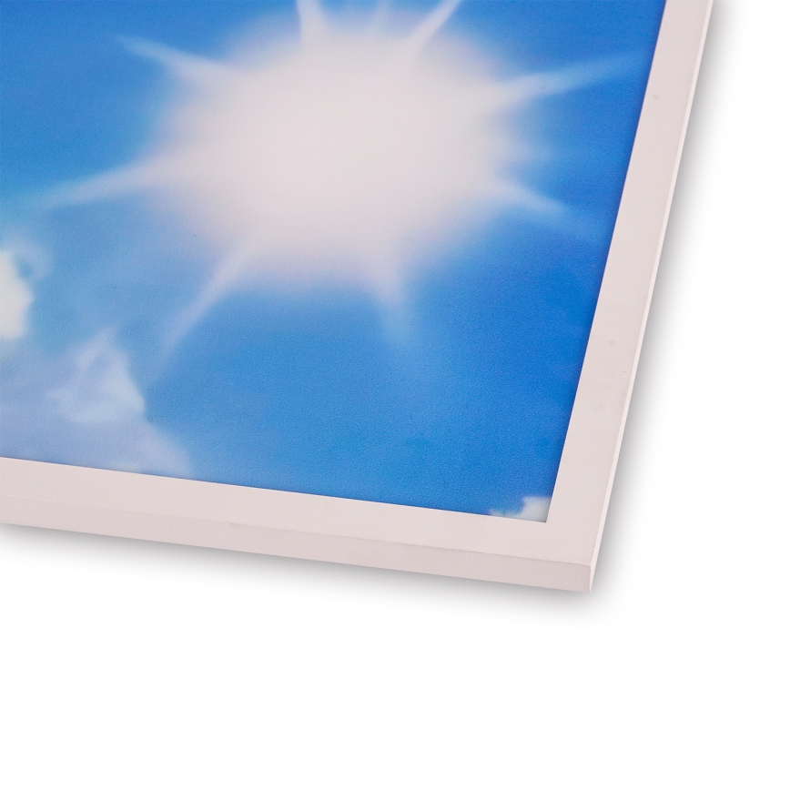 Brilagi - LED laelamp SLIMFRAME LED/58W/230V 60x60 cm hõbedane/sinine