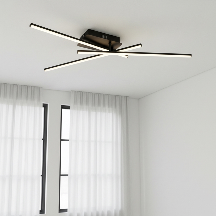Brilagi - LED laelamp STRIPES LED/30W/230V 51x78 cm must