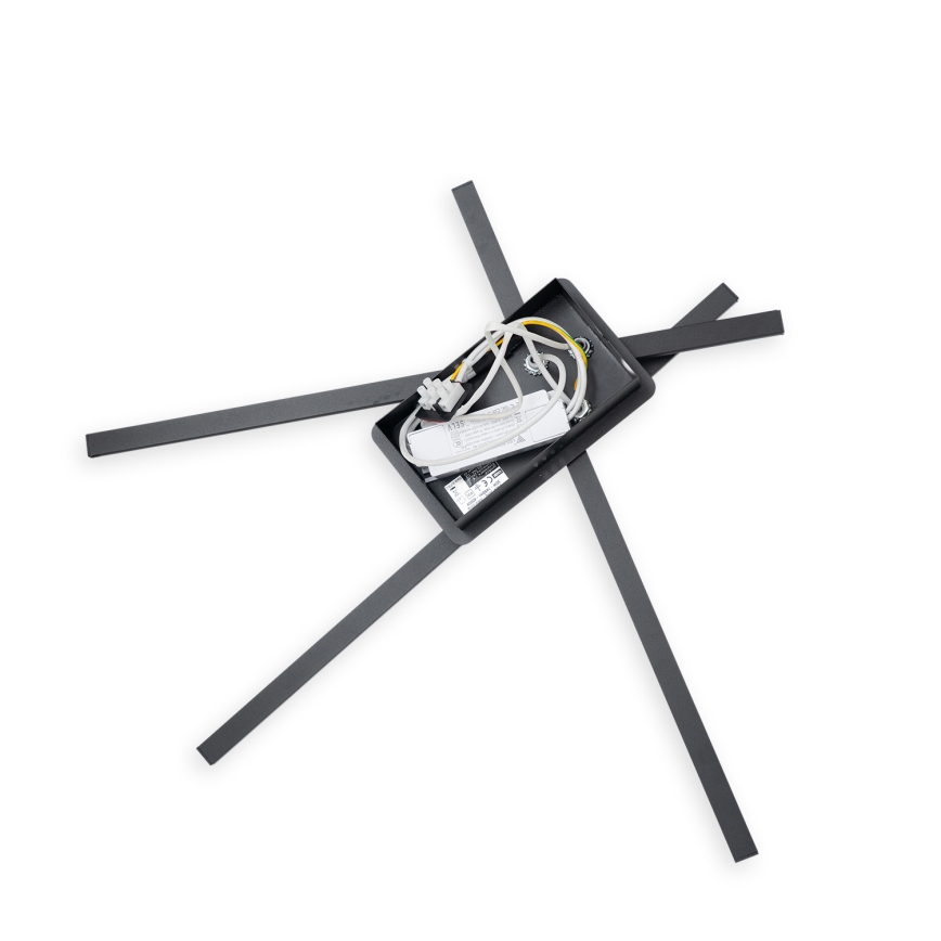 Brilagi - LED laelamp STRIPES LED/30W/230V 51x78 cm must