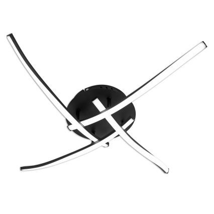 Brilagi - LED laelamp STRIPES LED/32W/230V 60x60 cm must