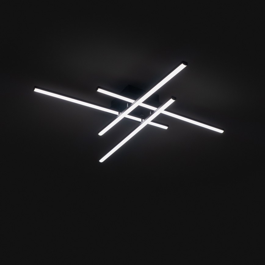 Brilagi - LED laelamp STRIPES LED/37W/230V 68x68 cm must