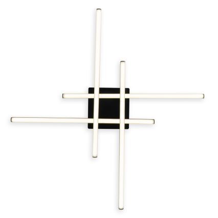 Brilagi - LED laelamp STRIPES LED/37W/230V 68x68 cm must