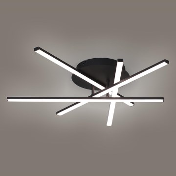 Brilagi - LED laelamp STRIPES LED/40W/230V 60x60 cm must