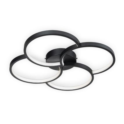 BRILAGI - LED laelamp VELO LED/42W/230V 4000K läbimõõt 52 cm must
