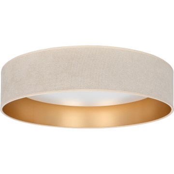 Brilagi - LED laelamp VELVET SIMPLE LED/24W/230V 3000K läbimõõt 45 cm kreemjas/kuldne