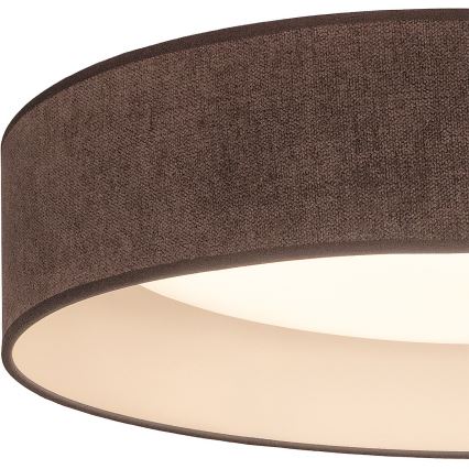 Brilagi - LED laelamp VELVET SIMPLE LED/24W/230V 3000K, läbimõõt 45 cm, pruun