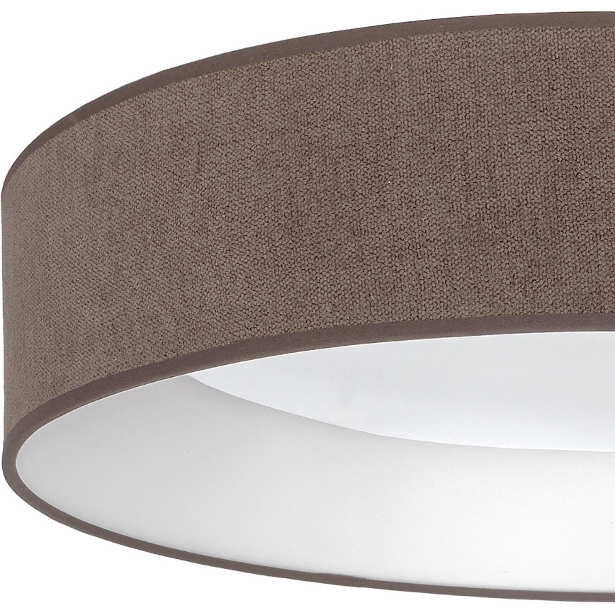 Brilagi - LED laelamp VELVET SIMPLE LED/24W/230V 3000K, läbimõõt 45 cm, pruun
