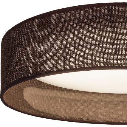Brilagi - LED laelamp VELVET SIMPLE LED/24W/230V 3000K läbimõõt 45 cm pruun