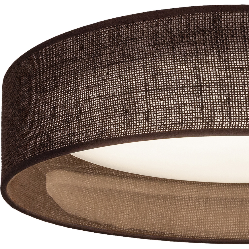 Brilagi - LED laelamp VELVET SIMPLE LED/24W/230V 3000K läbimõõt 45 cm pruun