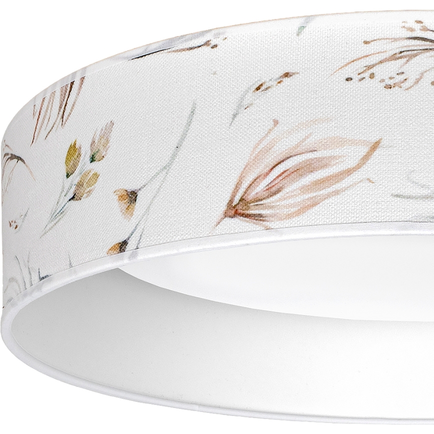 Brilagi - LED laevalgusti VELVET SIMPLE LED/24W/230V 3000K Ø 45 cm valge/lilled
