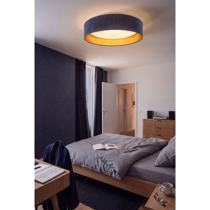 Brilagi - LED laelamp VELVET SIMPLE LED/24W/230V 3000K Ø 45 cm sinine