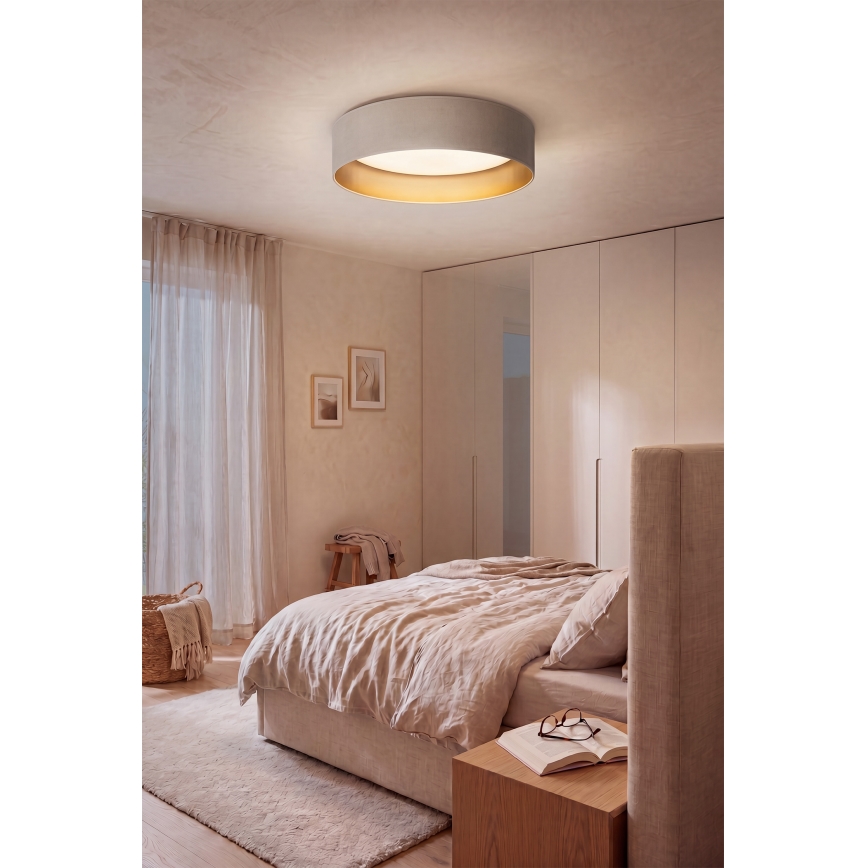 Brilagi - LED laelamp VELVET SIMPLE LED/24W/230V 4000K, läbimõõt 45 cm, kreemjas/kuldne