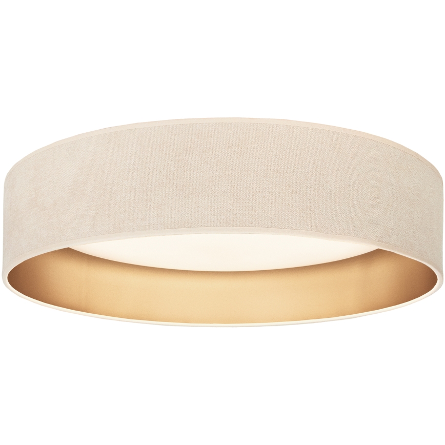 Brilagi - LED laelamp VELVET SIMPLE LED/24W/230V 4000K, läbimõõt 45 cm, kreemjas/kuldne