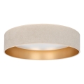 Brilagi - LED laelamp VELVET SIMPLE LED/24W/230V 4000K, läbimõõt 45 cm, kreemjas/kuldne