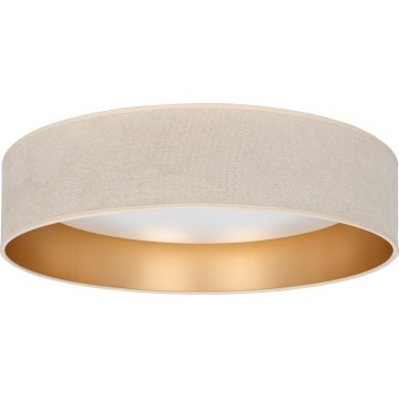 Brilagi - LED laelamp VELVET SIMPLE LED/24W/230V 4000K, läbimõõt 45 cm, kreemjas/kuldne