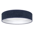Brilagi - LED laelamp VELVET SIMPLE LED/24W/230V 4000K läbimõõt 45 cm sinine