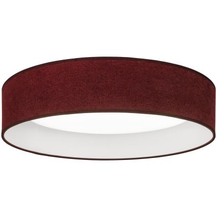 Brilagi - LED laelamp VELVET SIMPLE LED/24W/230V 4000K läbimõõt 45 cm veinipunane