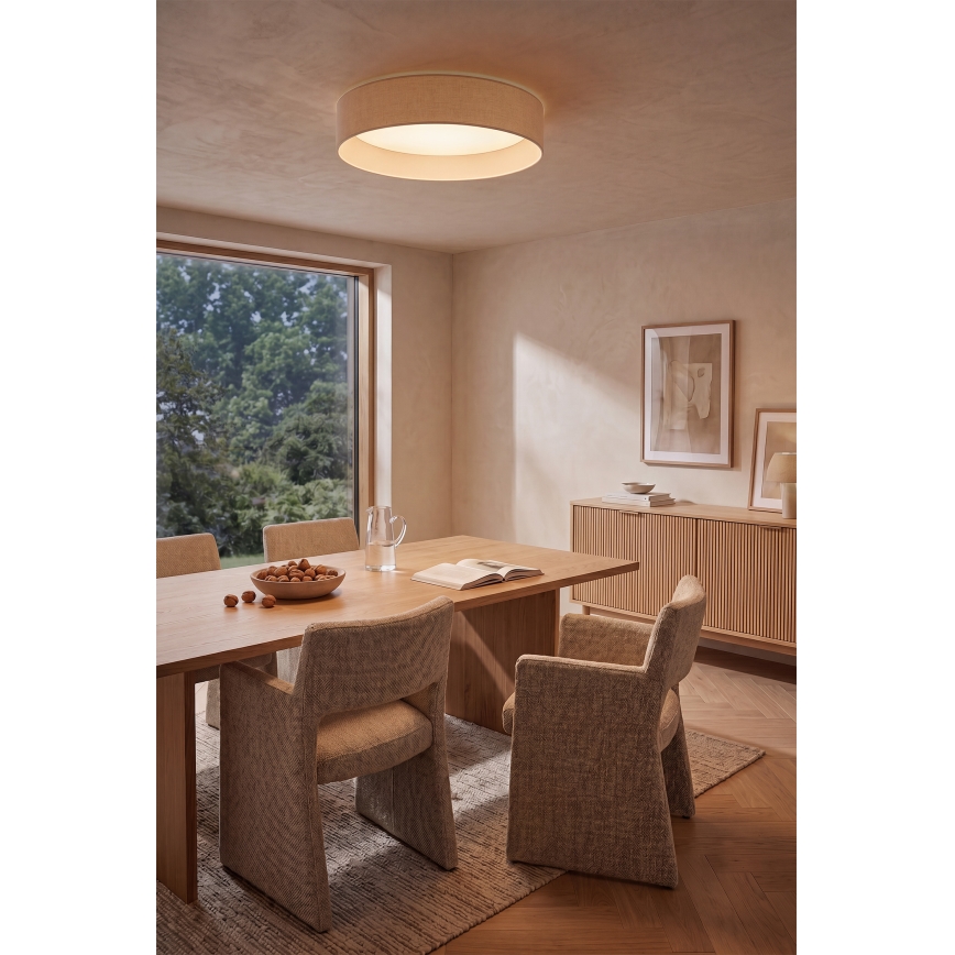 Brilagi - LED laelamp VELVET SIMPLE LED/36W/230V 3000K läbimõõt 55 cm kreemjas