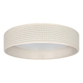Brilagi - LED laelamp VELVET SIMPLE LED/36W/230V 3000K läbimõõt 55 cm kreemivärvi