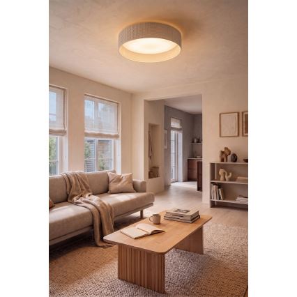 Brilagi - LED laelamp VELVET SIMPLE LED/36W/230V 3000K läbimõõt 55 cm kreemivärvi