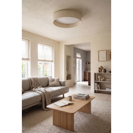 Brilagi - LED laelamp VELVET SIMPLE LED/36W/230V 3000K läbimõõt 55 cm kreemivärvi