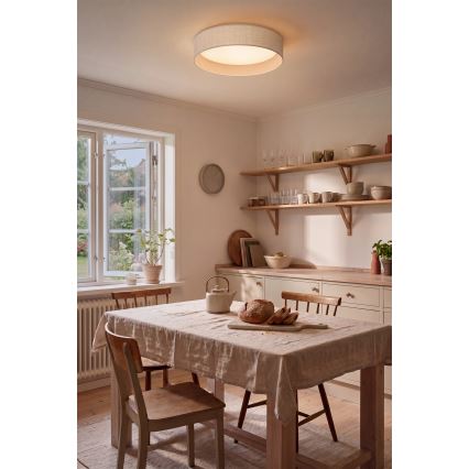 Brilagi - LED laelamp VELVET SIMPLE LED/36W/230V 3000K Ø 55 cm valge