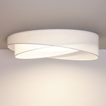BRILAGI - LED laelamp VELVET TWIST LED/24W/230V 4000K Ø 55 cm valge