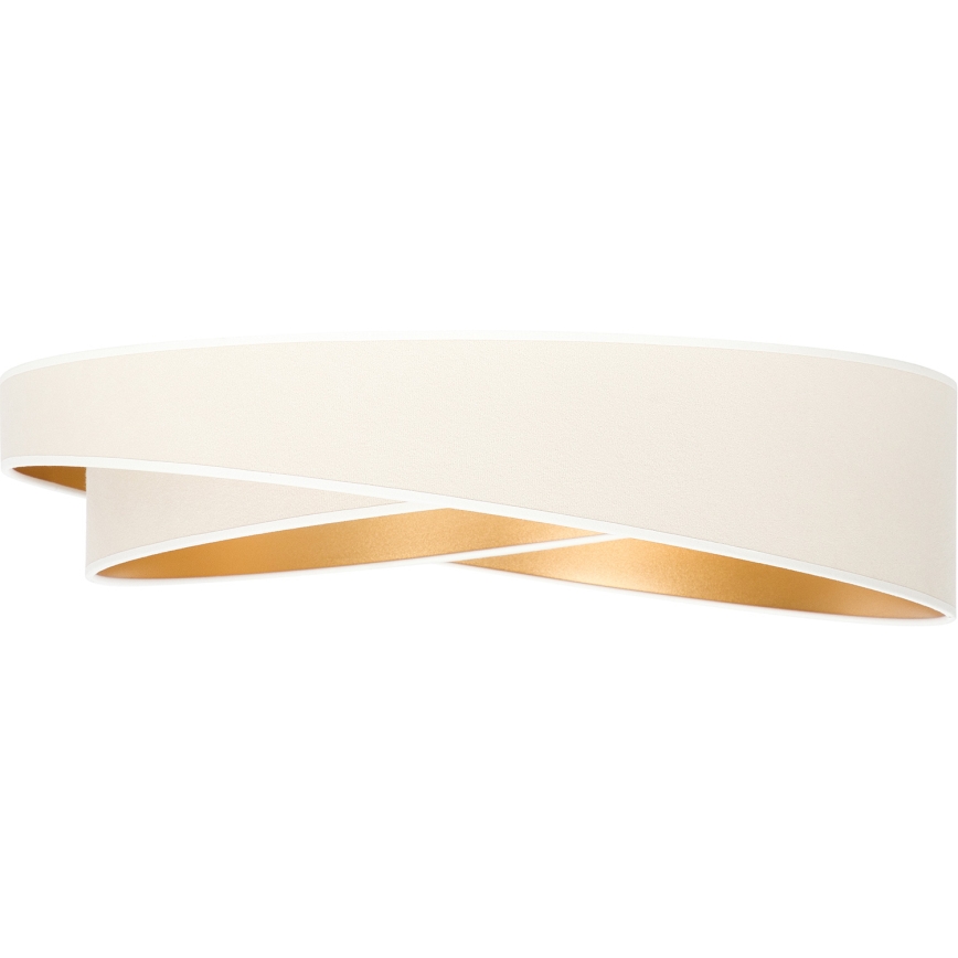 BRILAGI - LED laelamp VELVET TWIST LED/24W/230V 4000K läbimõõt 55 cm valge/kuldne