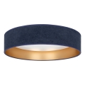 Brilagi - LED laelamp VELVET VARI LED/24W/230V 3000/4000/6500K läb. 45 cm sinine/kuldne