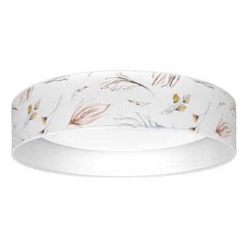 Brilagi - LED-laelamp VELVET VARI LED/24W/230V 3000/4000/6500K läbimõõt 45 cm valge/lilled