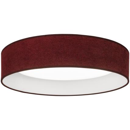 Brilagi - LED-laelamp VELVET VARI LED/24W/230V 3000/4000/6500K, läbimõõt 45 cm, veinipunane