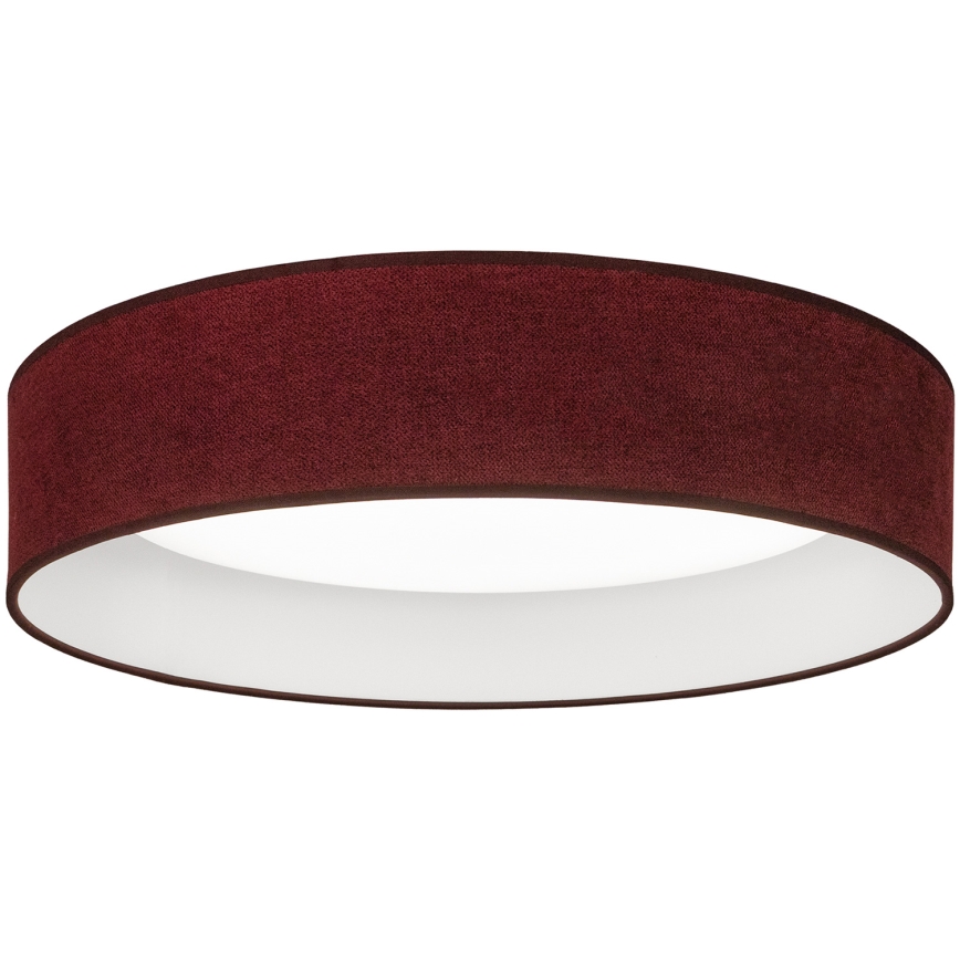 Brilagi - LED-laelamp VELVET VARI LED/24W/230V 3000/4000/6500K, läbimõõt 45 cm, veinipunane
