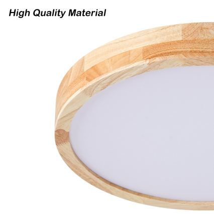 BRILAGI - LED laelamp WOODLINE LED/24W/230V 3000/4000/6000K tamm Ø 30 cm