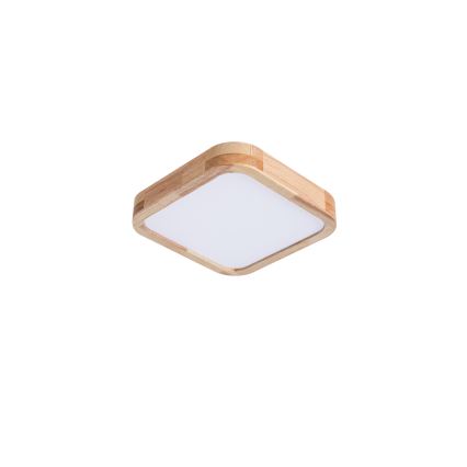 BRILAGI - LED laevalgusti WOODLINE SQUARE LED/32W/230V 3000/4000/6000K tammeviimistlus 30x30 cm