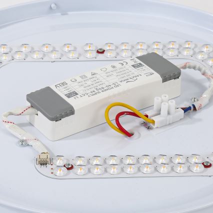 Brilagi - LED laelamp WOODROUND LED/30W/230V 3000/4000/6000K läbimõõt 40 cm puidust CRI 90