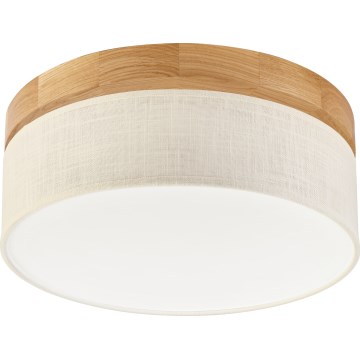 Brilagi - LED Laepvalgusti BELLADONNA LED/20W/230V diameeter 30 cm kreem/dub