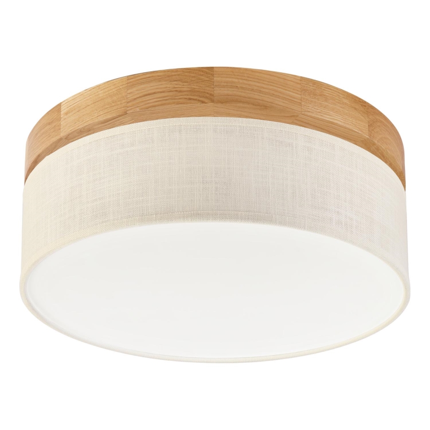 Brilagi - LED Laepvalgusti BELLADONNA LED/20W/230V diameeter 30 cm kreem/dub