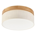 Brilagi - LED laepvalgusti BELLADONNA LED/20W/230V diameeter 30 cm kreemivärvi/kask