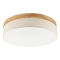 Brilagi - LED-laevala BELLADONNA LED/36W/230V diameeter 50 cm kreem/puidu