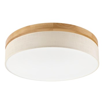 Brilagi - LED-laevala BELLADONNA LED/36W/230V diameeter 50 cm kreem/puidu