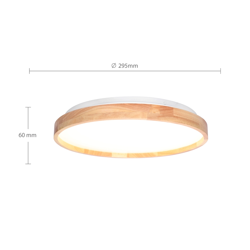 Brilagi - LED Laevalgusti ALSON LED/24W/230V tamm