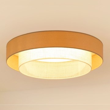 Brilagi - LED Laevalgusti ARIZONA BOHO LED/26W/230V d. 60 cm beež